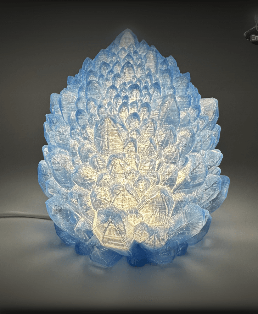 Crystal Lamp 3d model