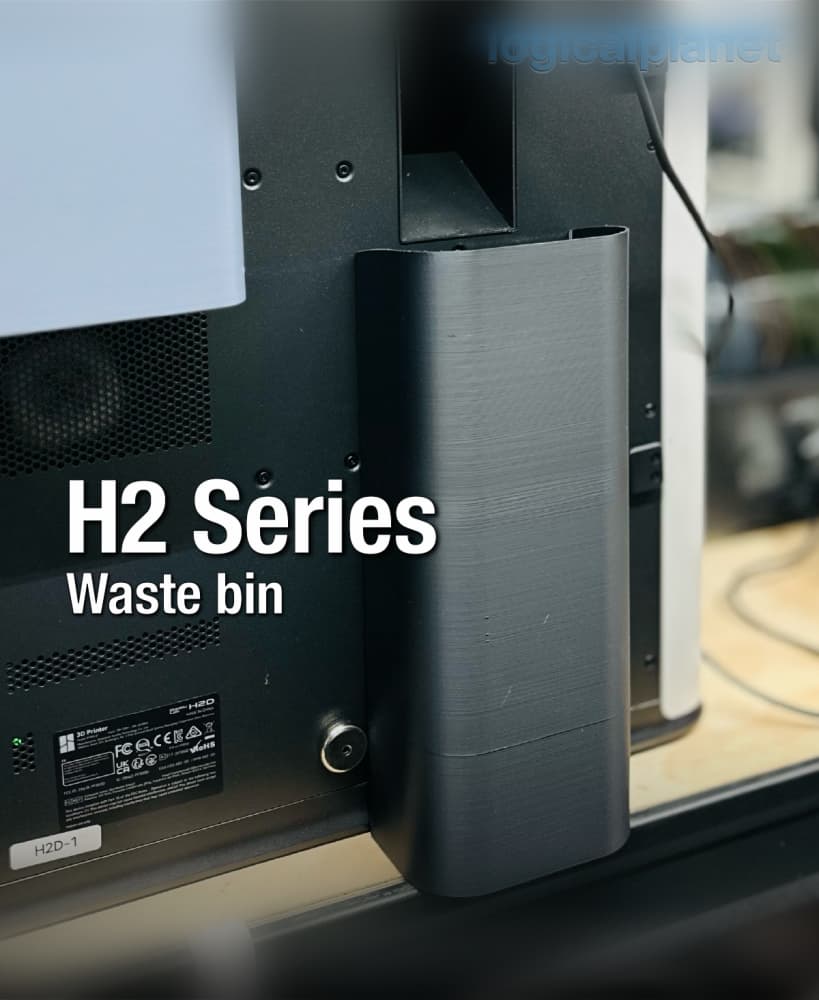 H2 Series Waste Bin 3d model