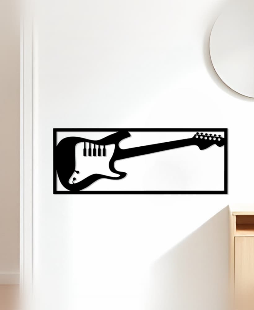 Guitar Wall Art, Wall Decor, Home Decor 3d model