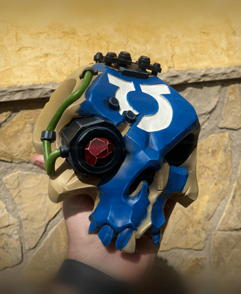 Ultramarines Servo Skull Sea of Thieves inspired 3d model