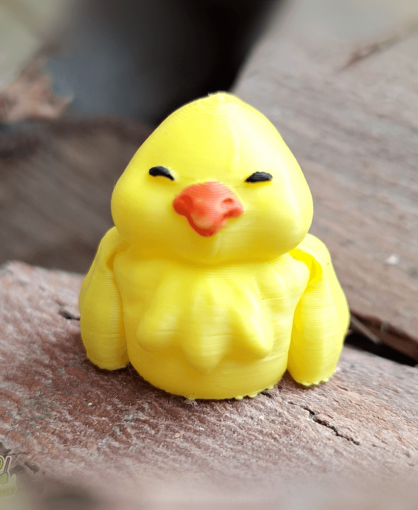 Chicken | Flexi print-in-place + Keychain | Multicolor 3d model