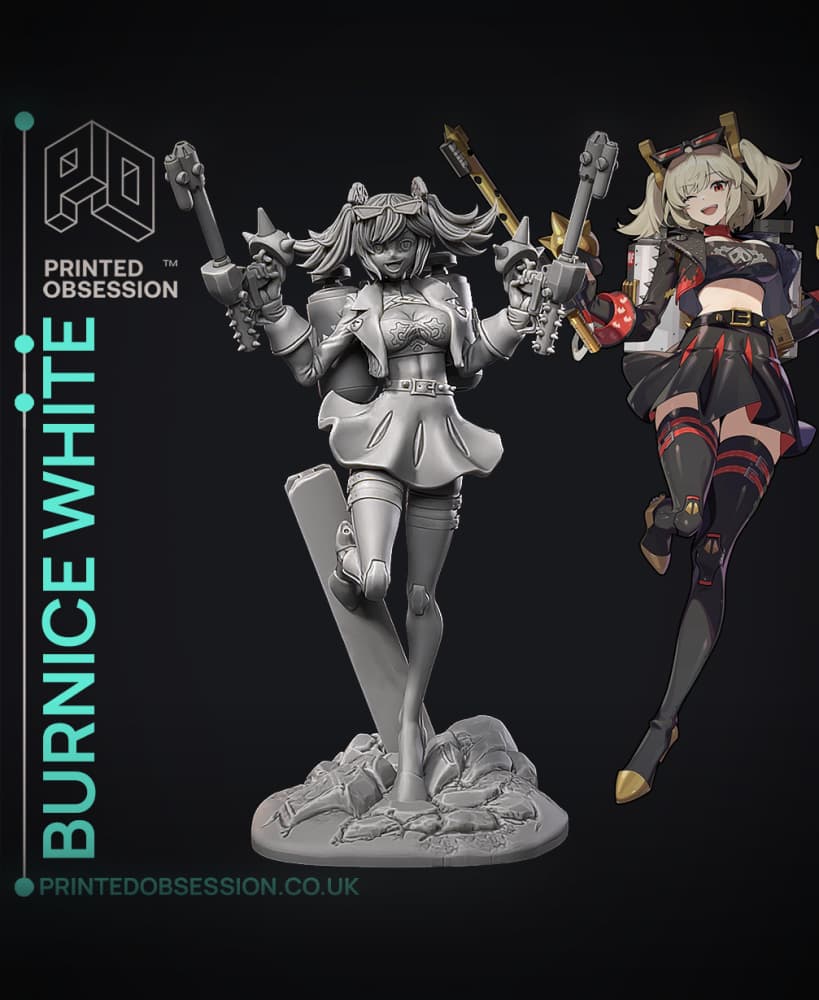 Burnice White - ZZZ - Fan Art 3d model