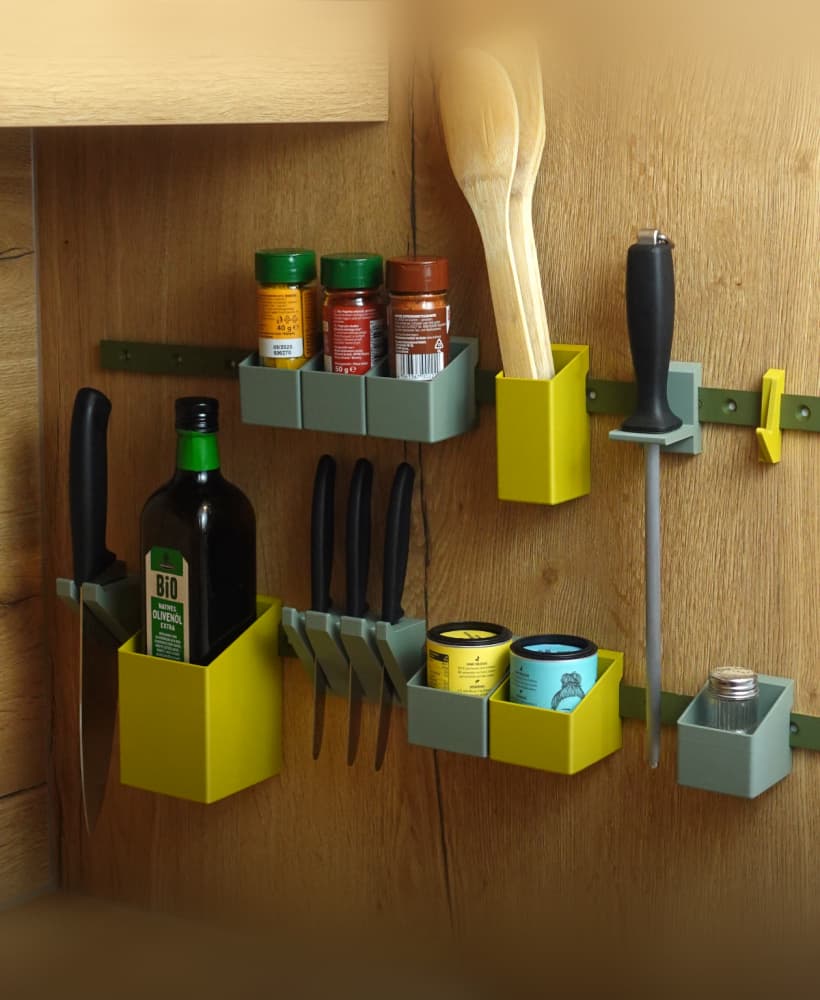 Raily – modular wall organization 3d model