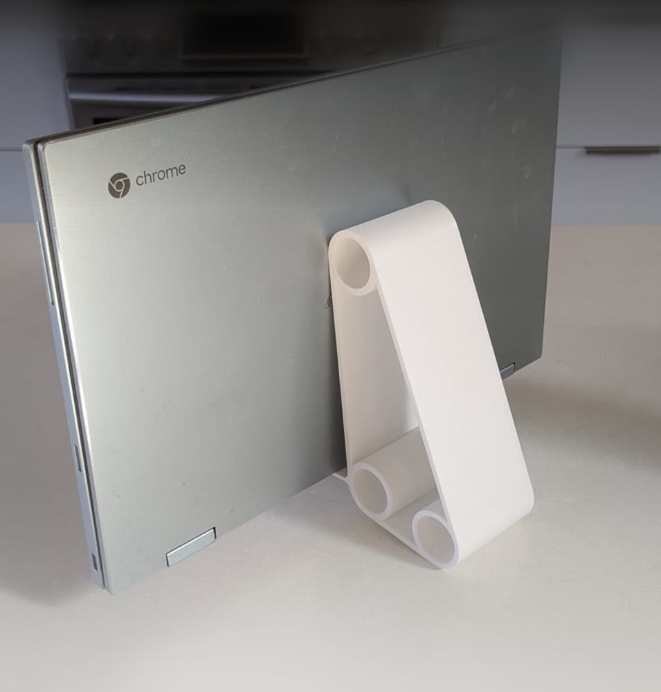 Modern Vertical Laptop Stand 3d model