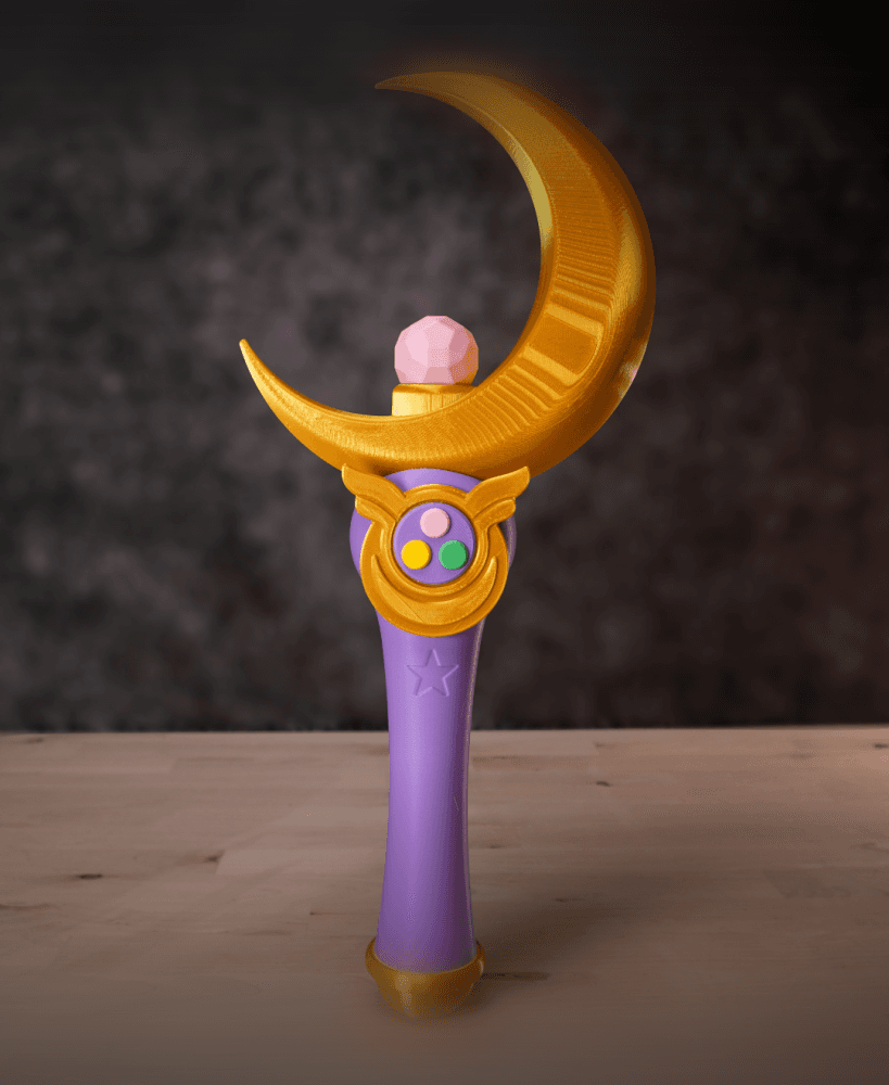 Moon Stick Kit | No AMS, No Support, No Glue 3d model