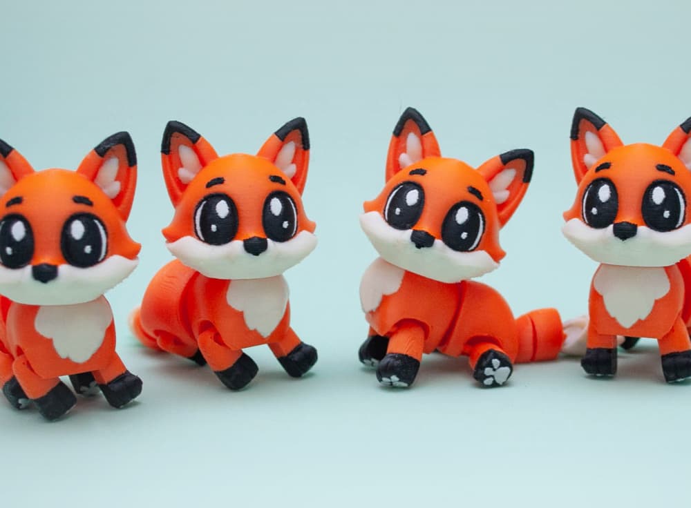 Flexi Fox 3d model