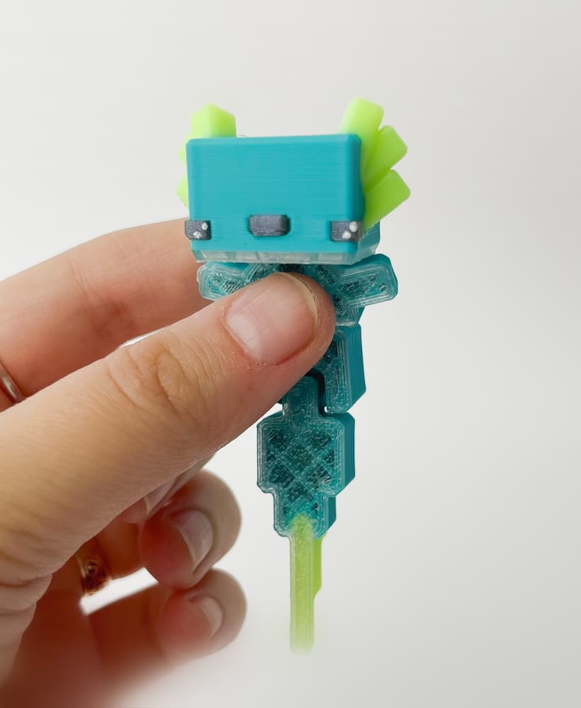 Bloxlotl Flexi 3d model