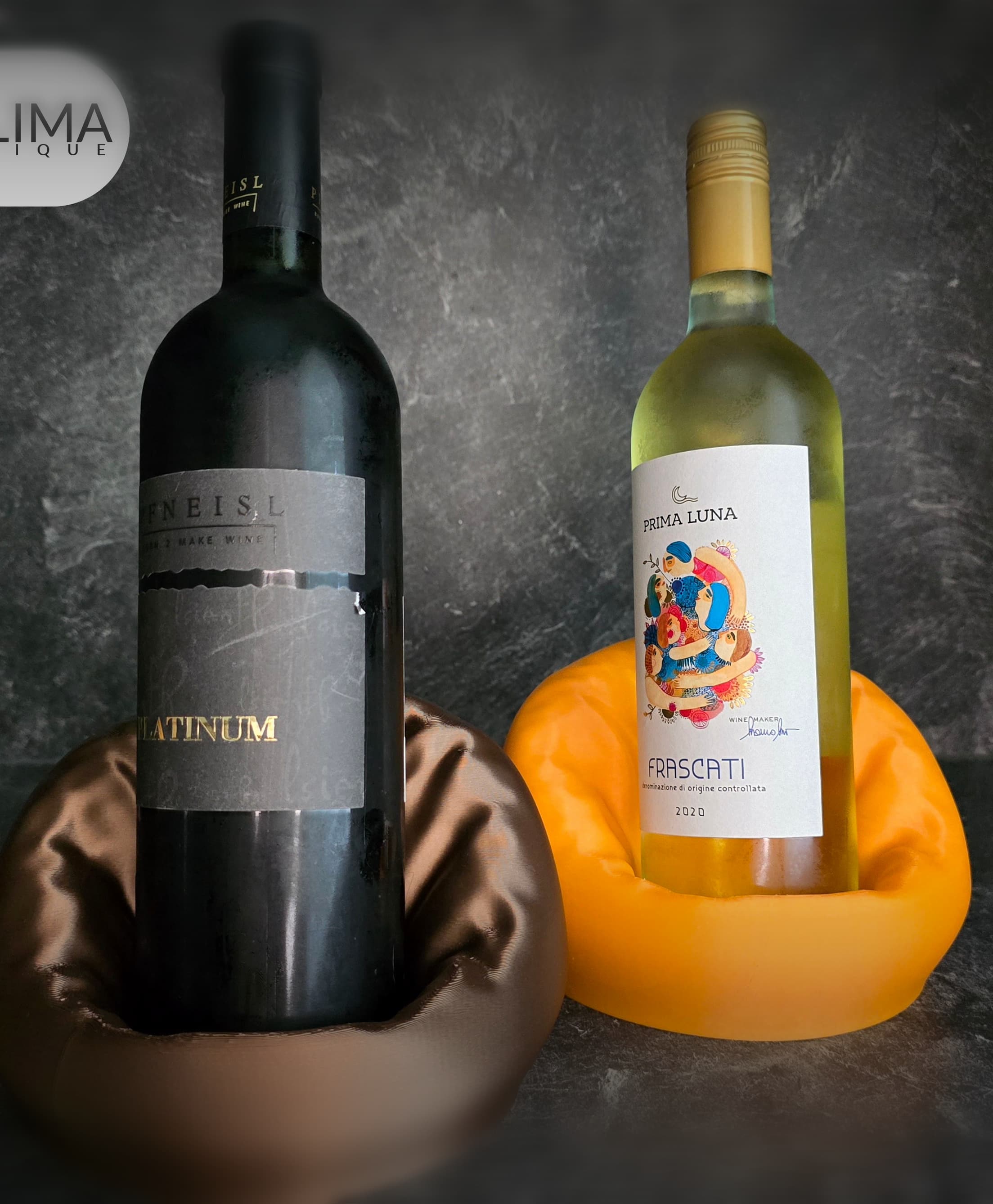 Bean bag as a wine bottle holder 3d model