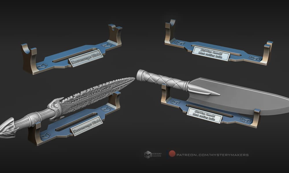 Knife stands 3d model