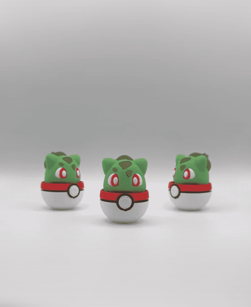 Bulbasaur Clicker – Fidget Toy 3d model