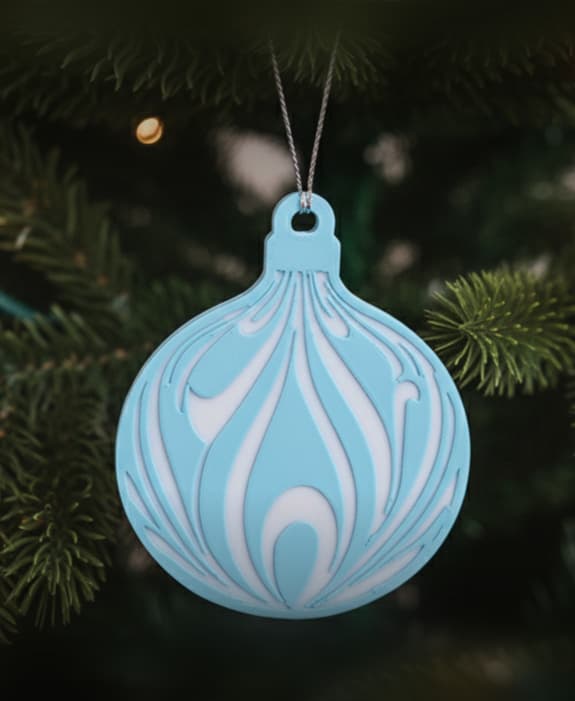 Christmas Tree Ornament 3d model