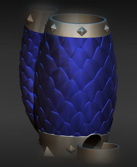 Dragon Dice Tower Mug - 16oz and 12oz Can Holder 3d model
