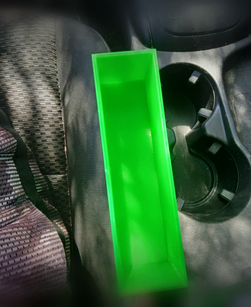 Car crevice / gap holder, passenger side storage 3d model