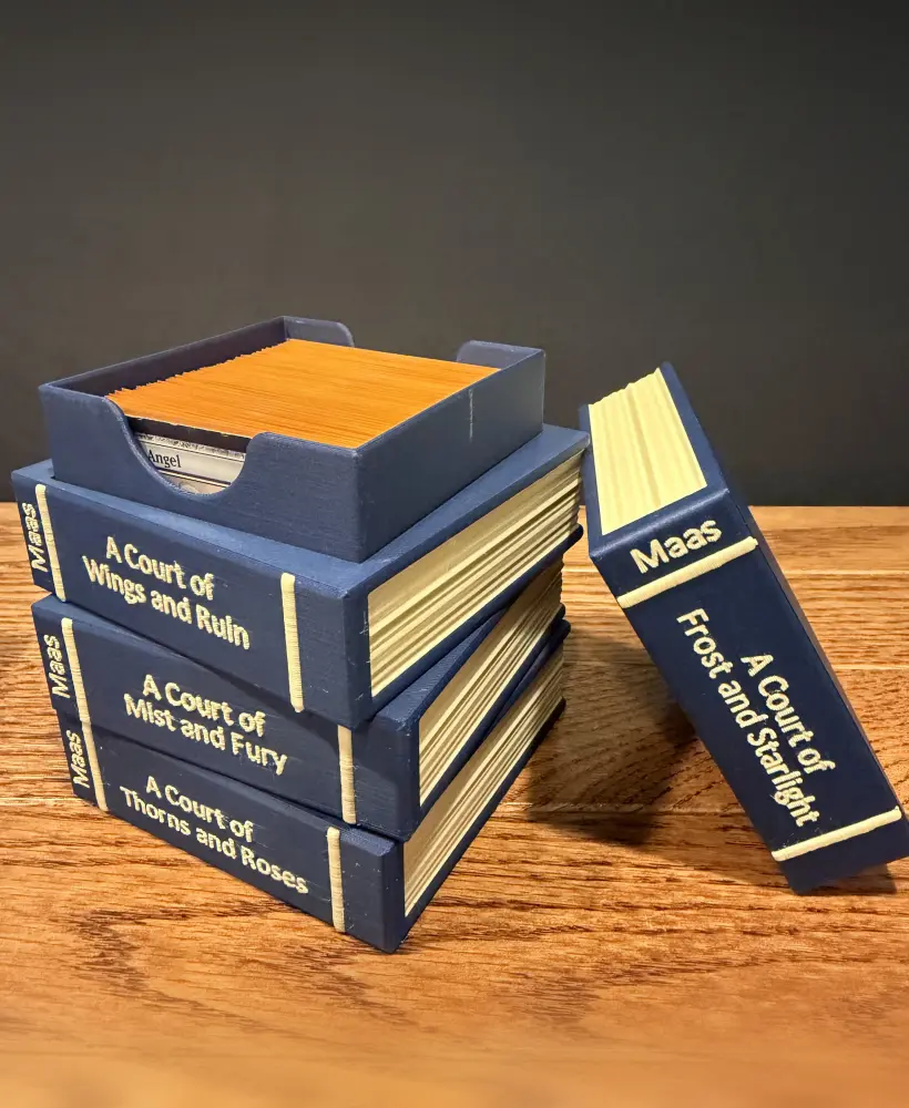 ACOTAR Inspired Book Deck Box 3d model