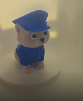 Cop Cat 3d model