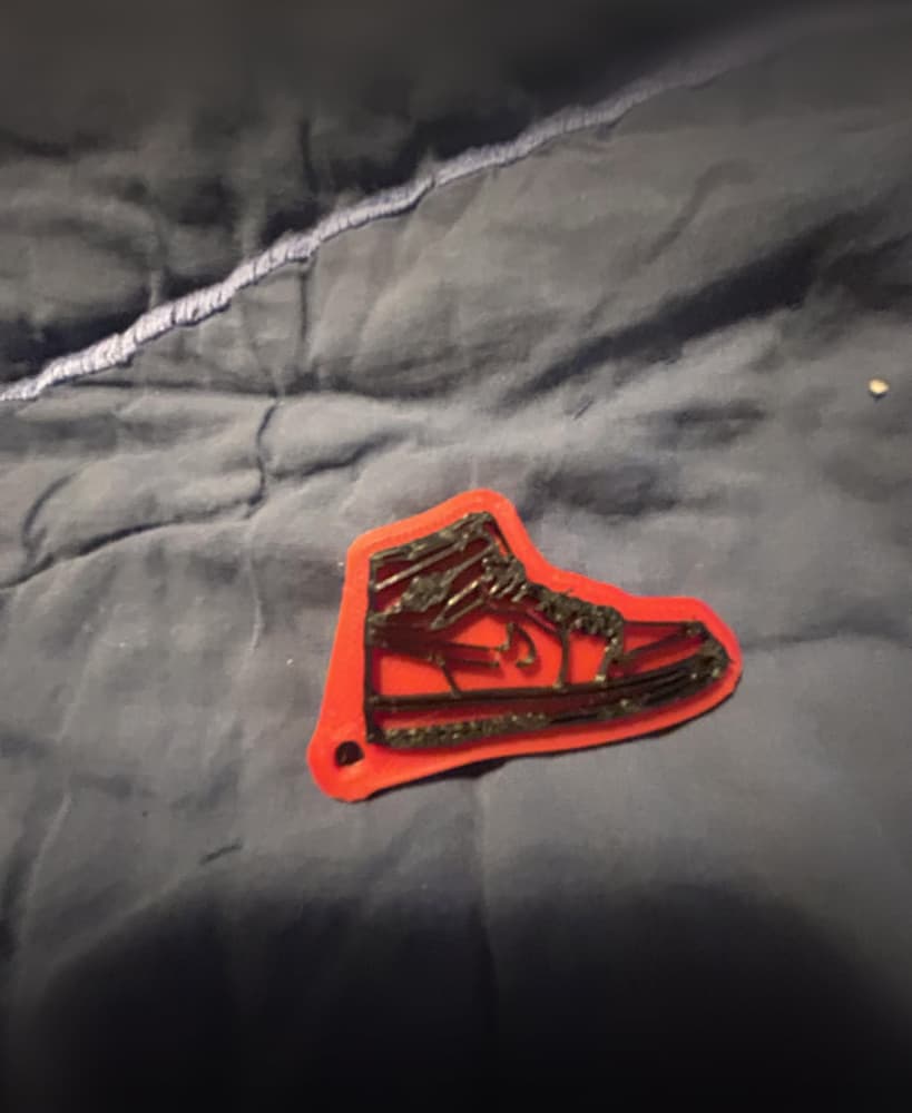 Jordan Keychain.stl 3d model