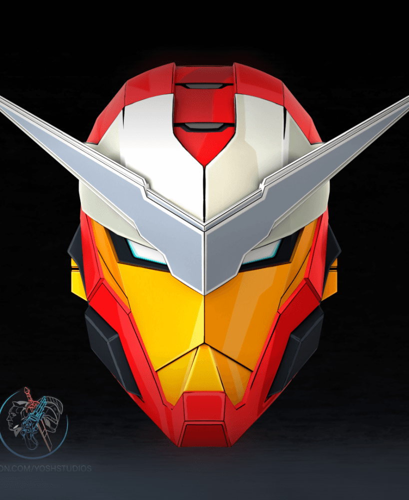 Iron Man Tokon Helmet 3D Printer STL File 3d model
