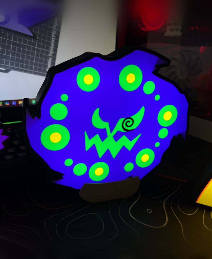 Spiritomb Light Box 3d model