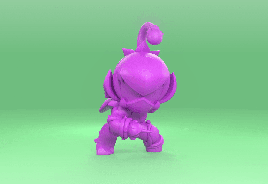 Lily (Original) - Brawl Stars 3d model