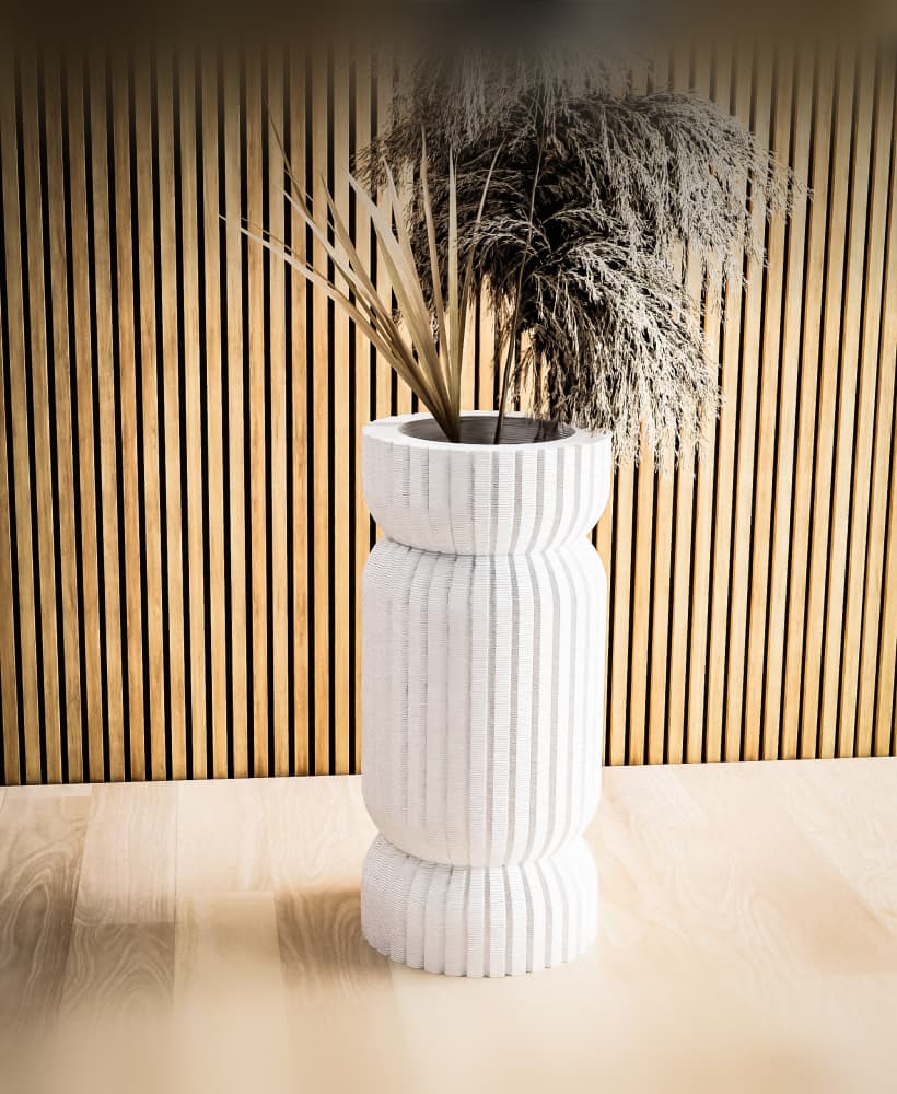 The Pillar Vase | Modern Home Décor Vase 3d model