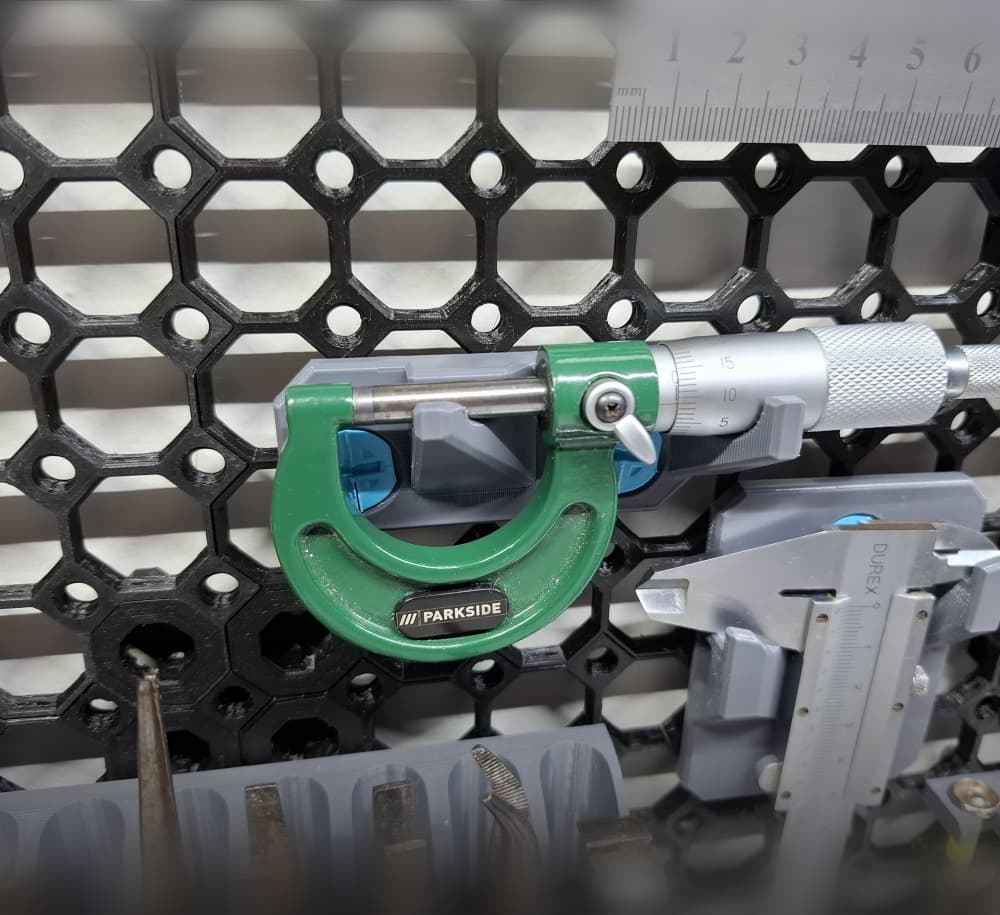Micrometer holder Multiboard 3d model
