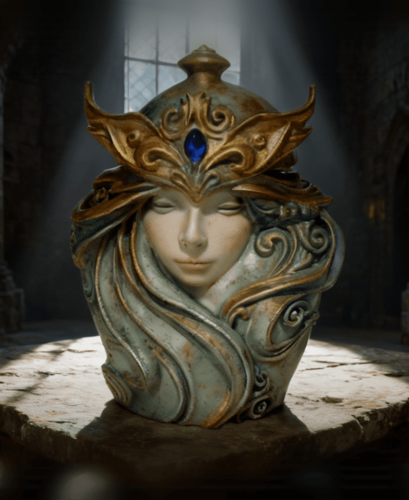 Queen Fairy Jar 3d model