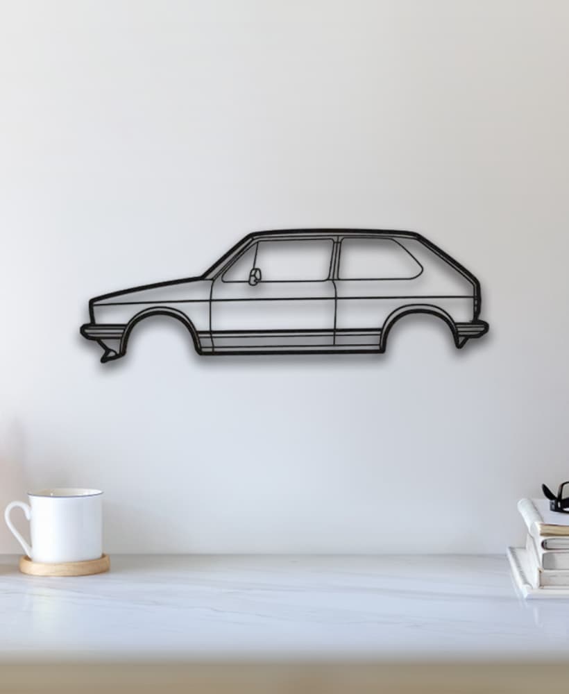 Volkswagen Golf Wall Art 3d model