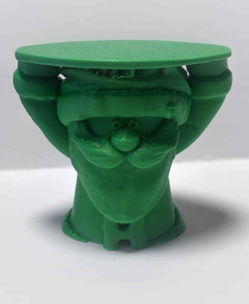Santa Claus plate 3d model