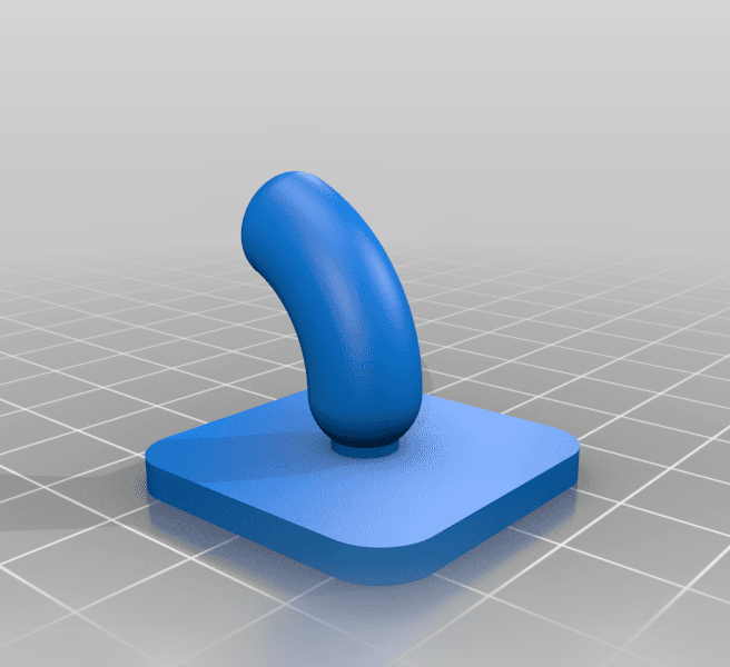 Garage Shelf Hook Long and Short versions 3d model