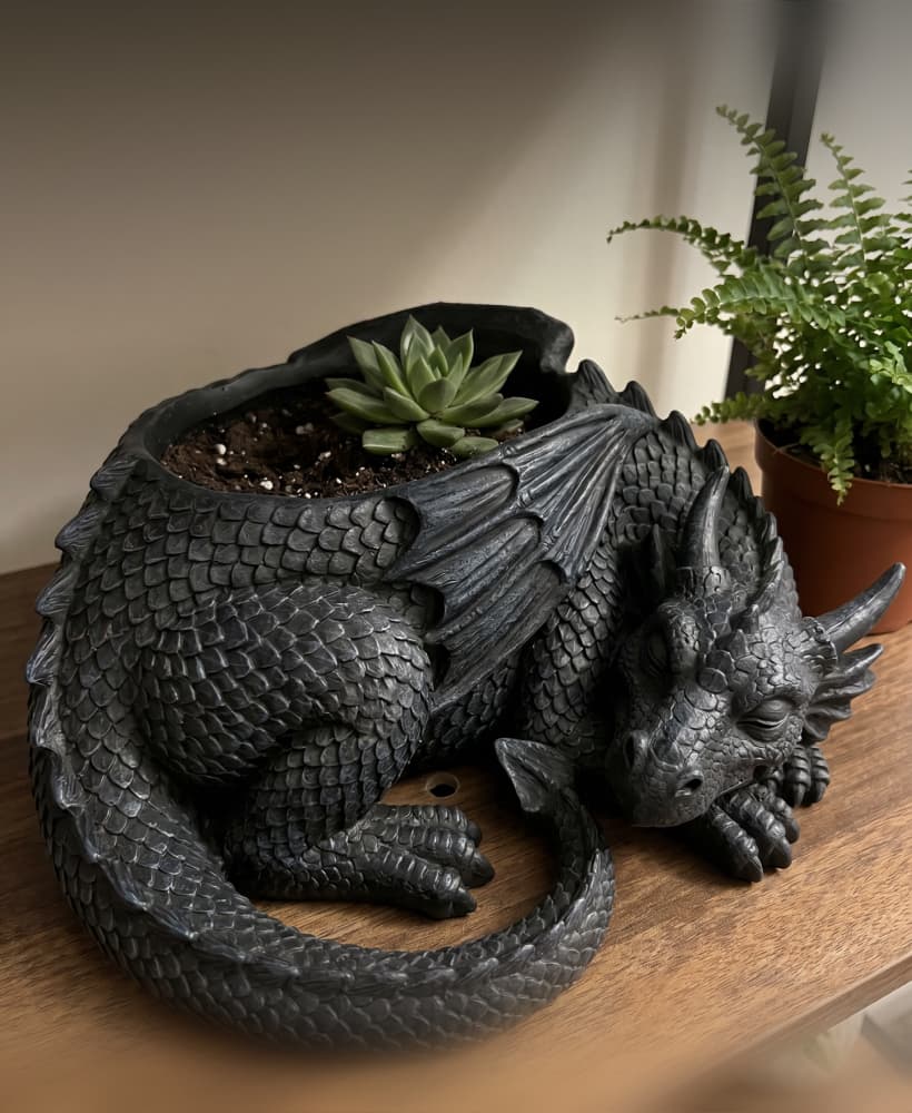 Sleeping Dragon Planter 3d model