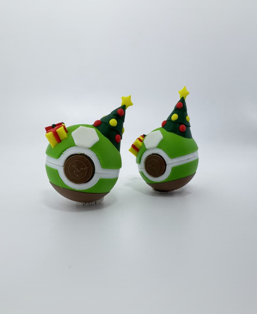Xmas TortaBall fidget clicker 3d model