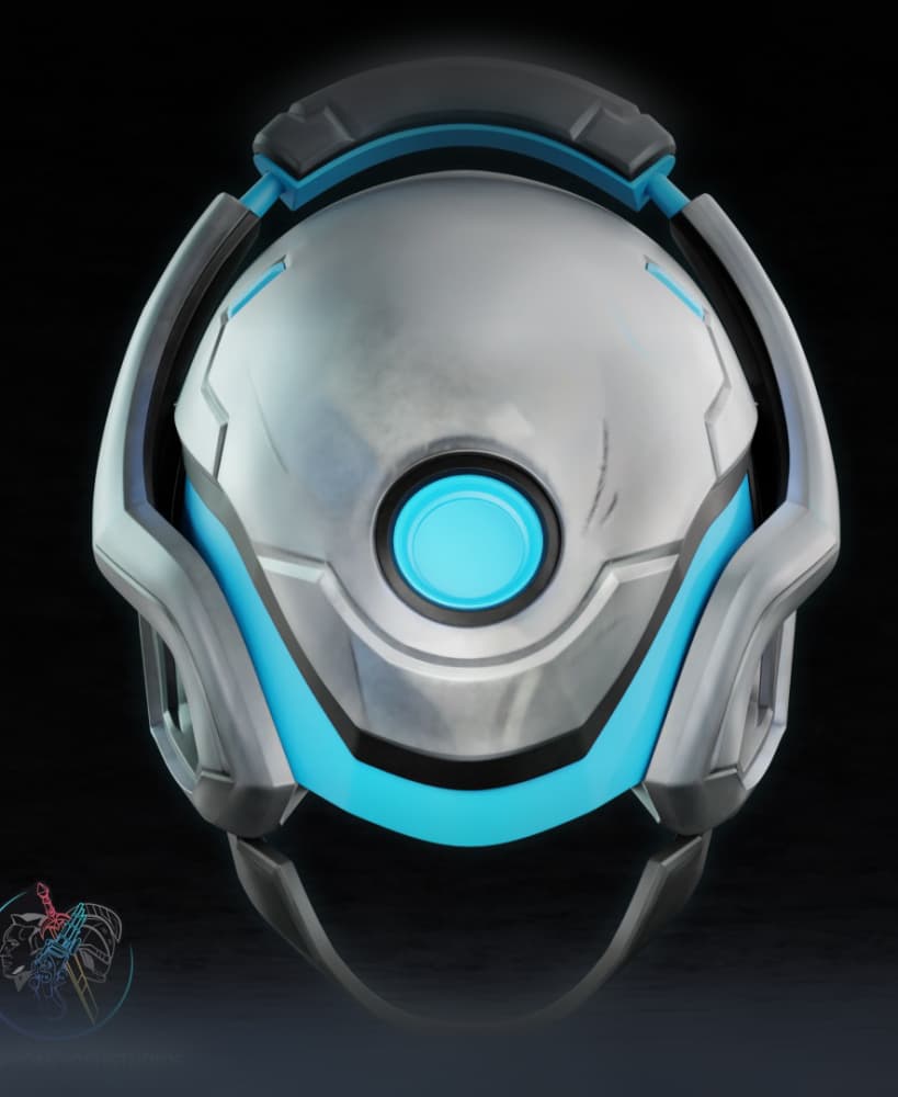 Maker Rivals Helmet 3D Printer File STL (Mr Fantastic) 3d model