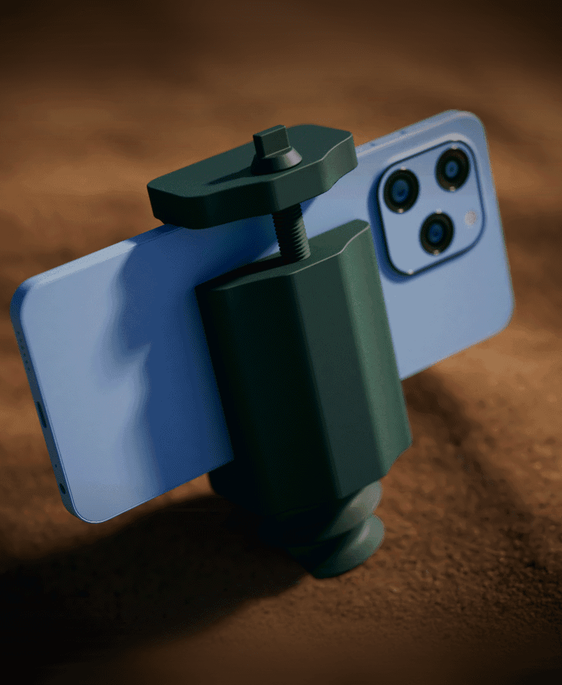 Phone Holder | Phone Summer Stand | Seaside Phone Stand 3d model