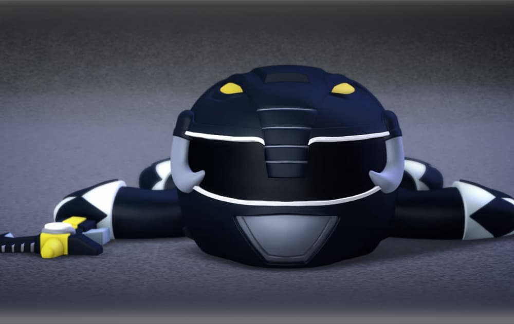 Turtle Black Ranger STL.stl 3d model