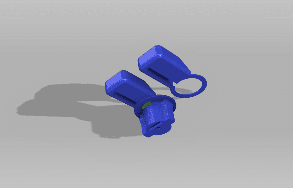 Rotating Button case 3d model