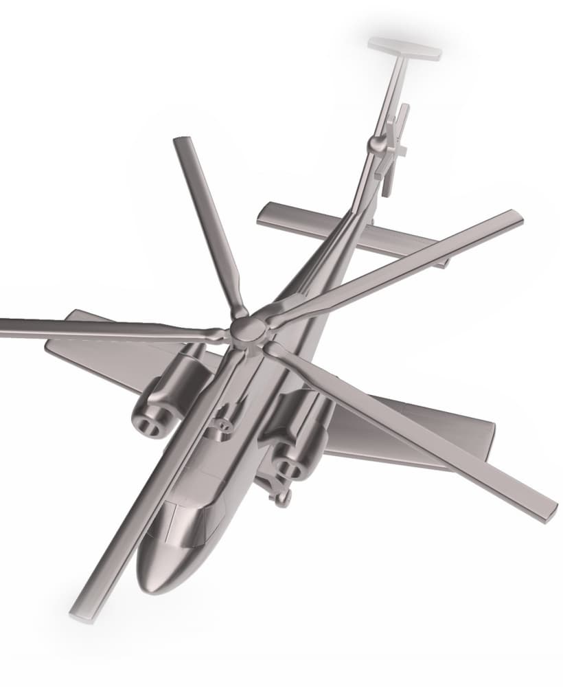 Sikorsky S-72 RSRA 3d model