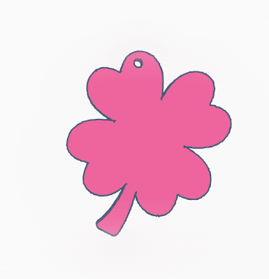 4 Leaf Clover 2.stl 3d model