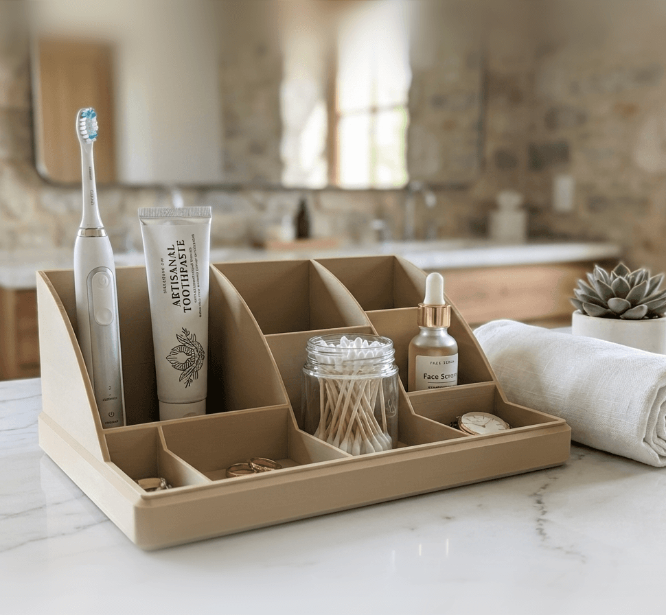 The COLLAGE bathroom sink Organizer 3d model