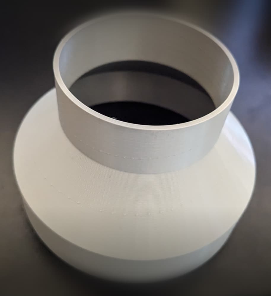 dryer hose connector 3d model