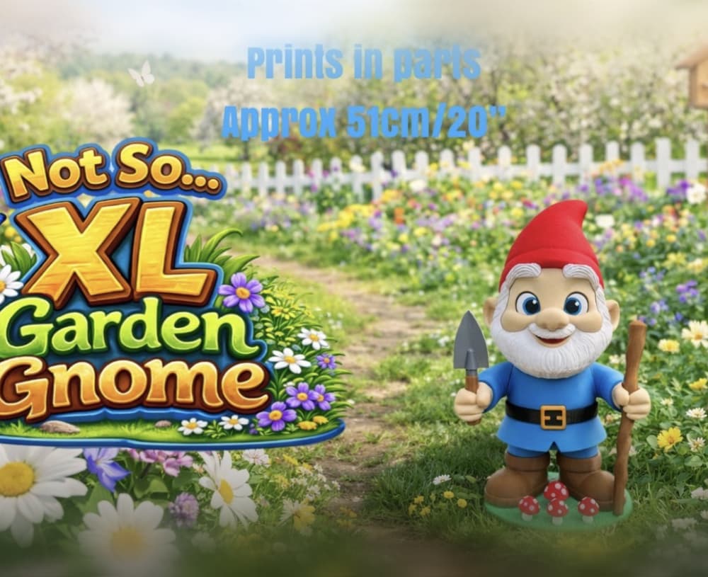 Not So XL Garden Gnome 3d model