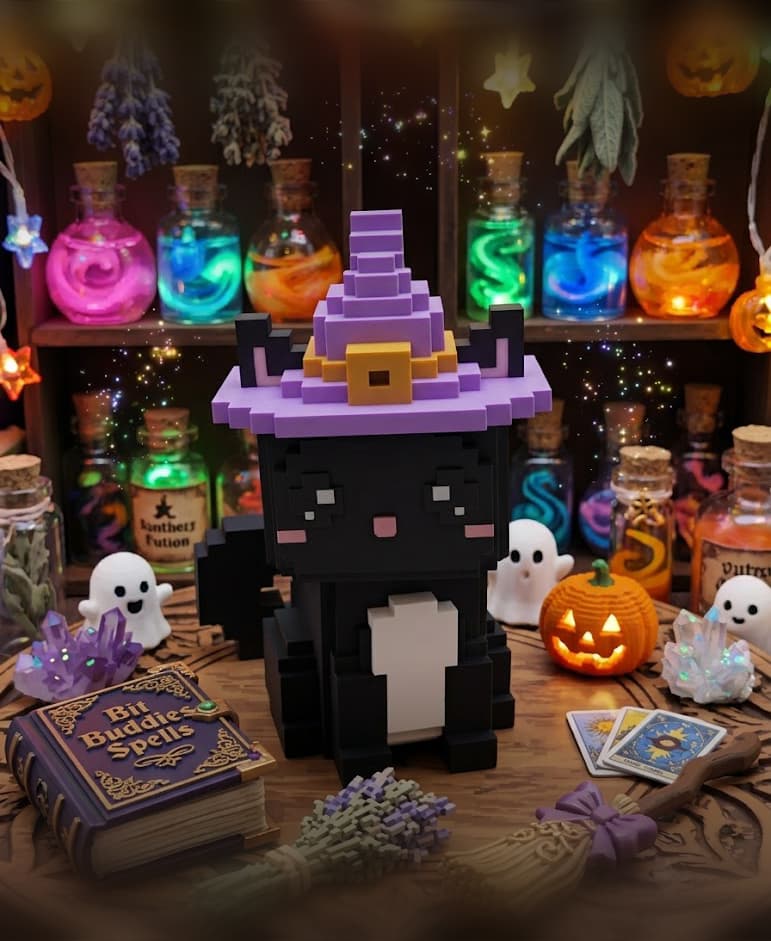 Salem the Witch Cat 3d model