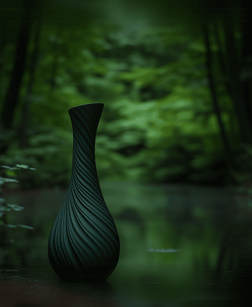 Verdantia Vase for Minimalist and Modern Home Decor 3d model