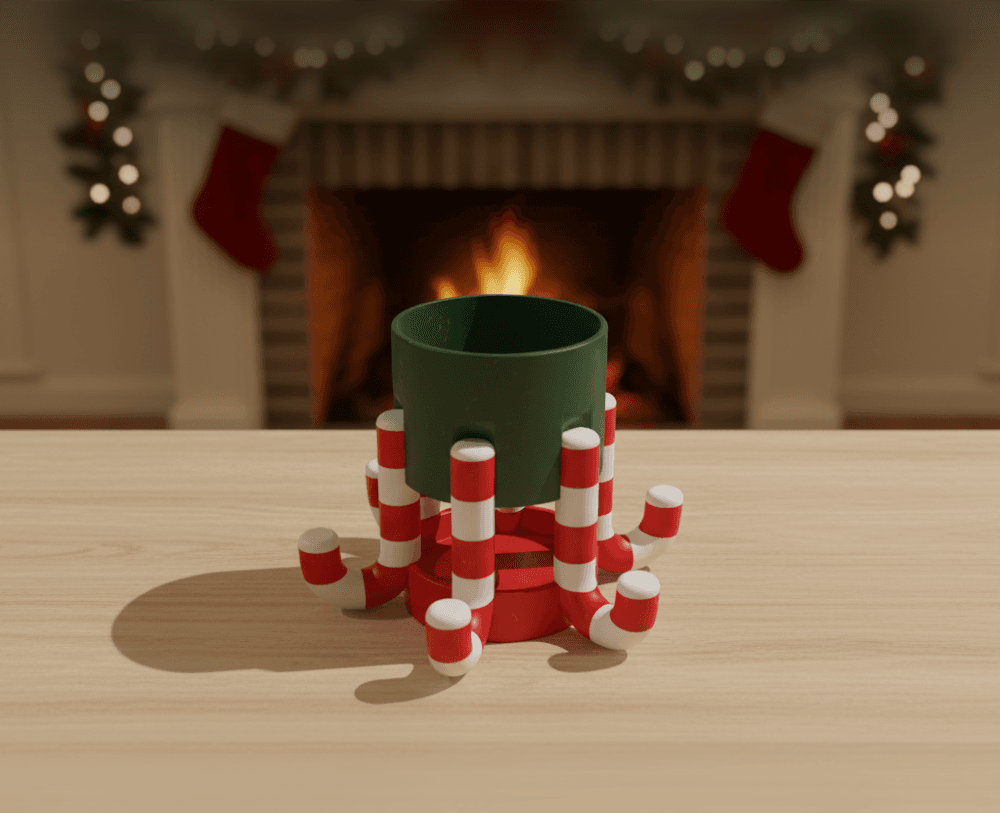 Sugar Cane Candy Planter v1.2 3d model