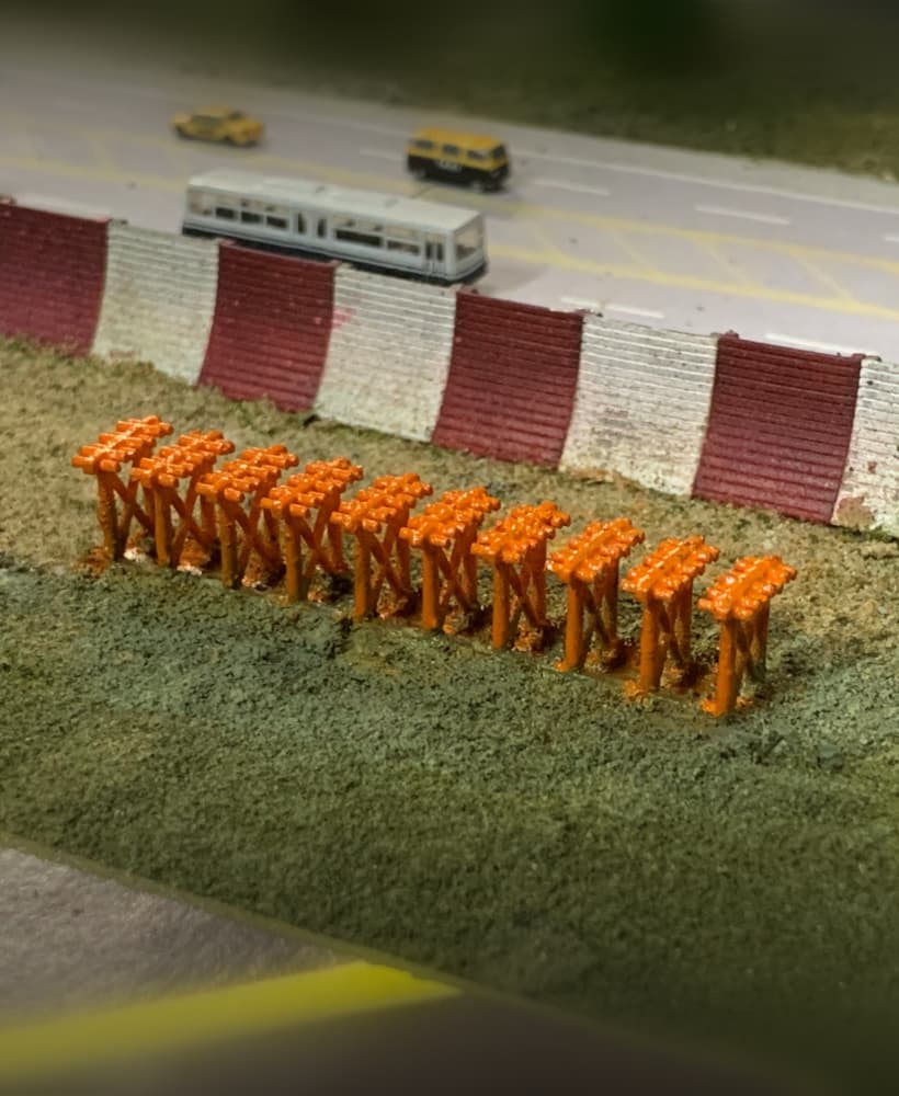 1:400 Airport ILS Array 3d model