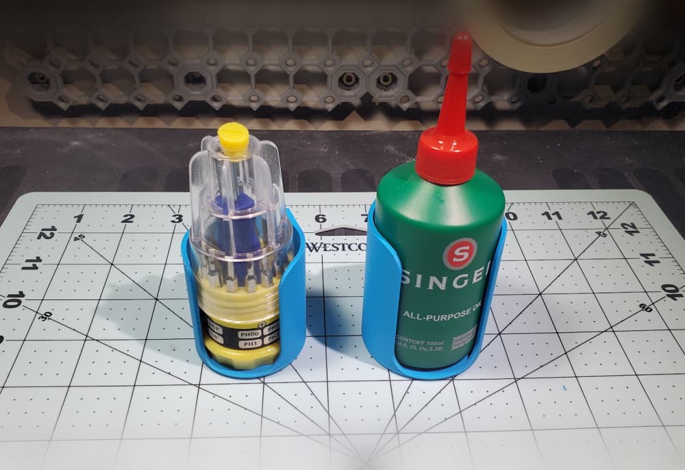 Customizable Multiboard cylinder pocket 3d model