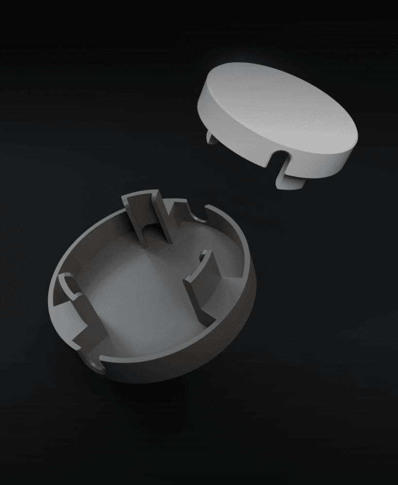 Custom cable cover 3d model