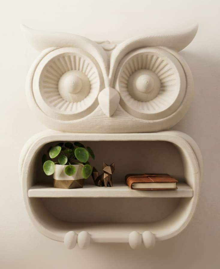 Owl shelf 3d model