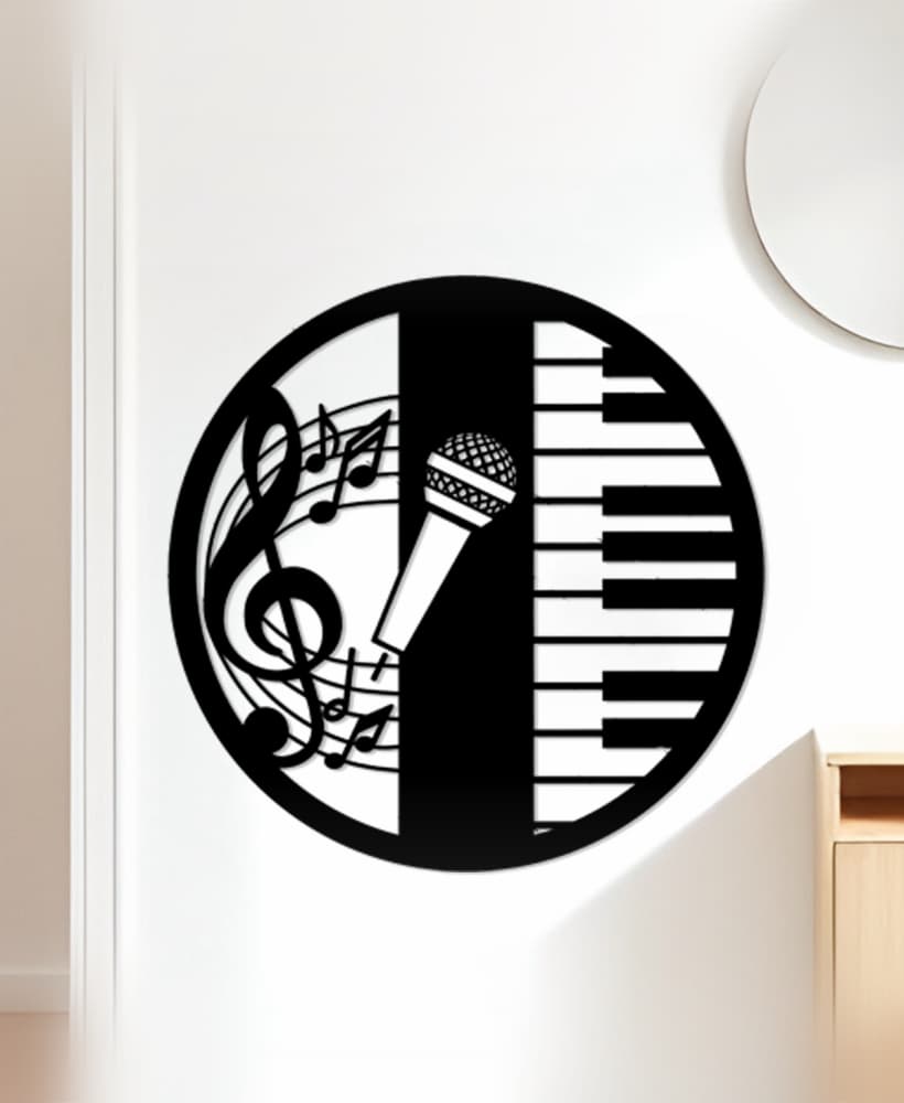 Piano Wall Art, Wall Decor, Home Decor 3d model