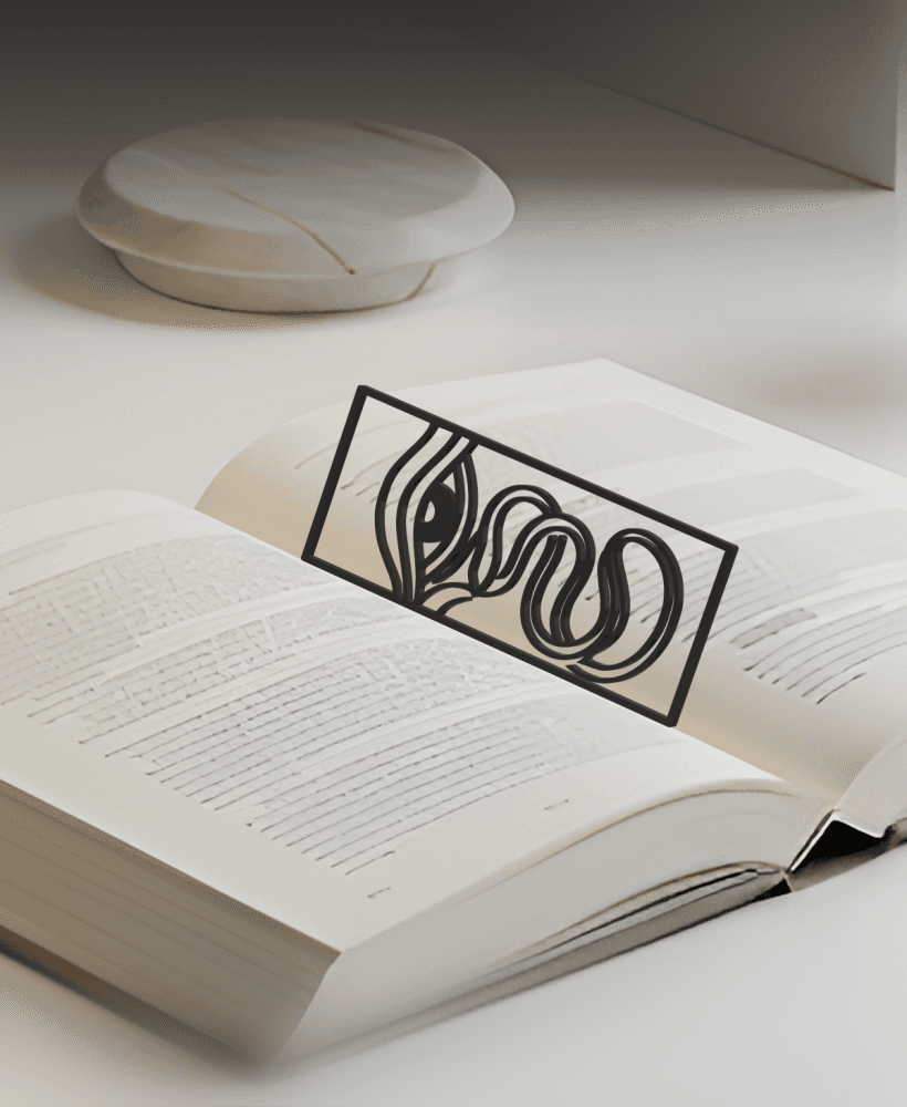 Eye Bookmark, Gift Idea 3d model