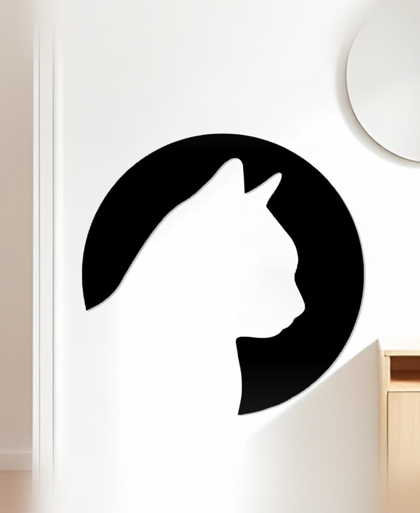 Cat Wall Art, Wall Decor, Home Decor 3d model